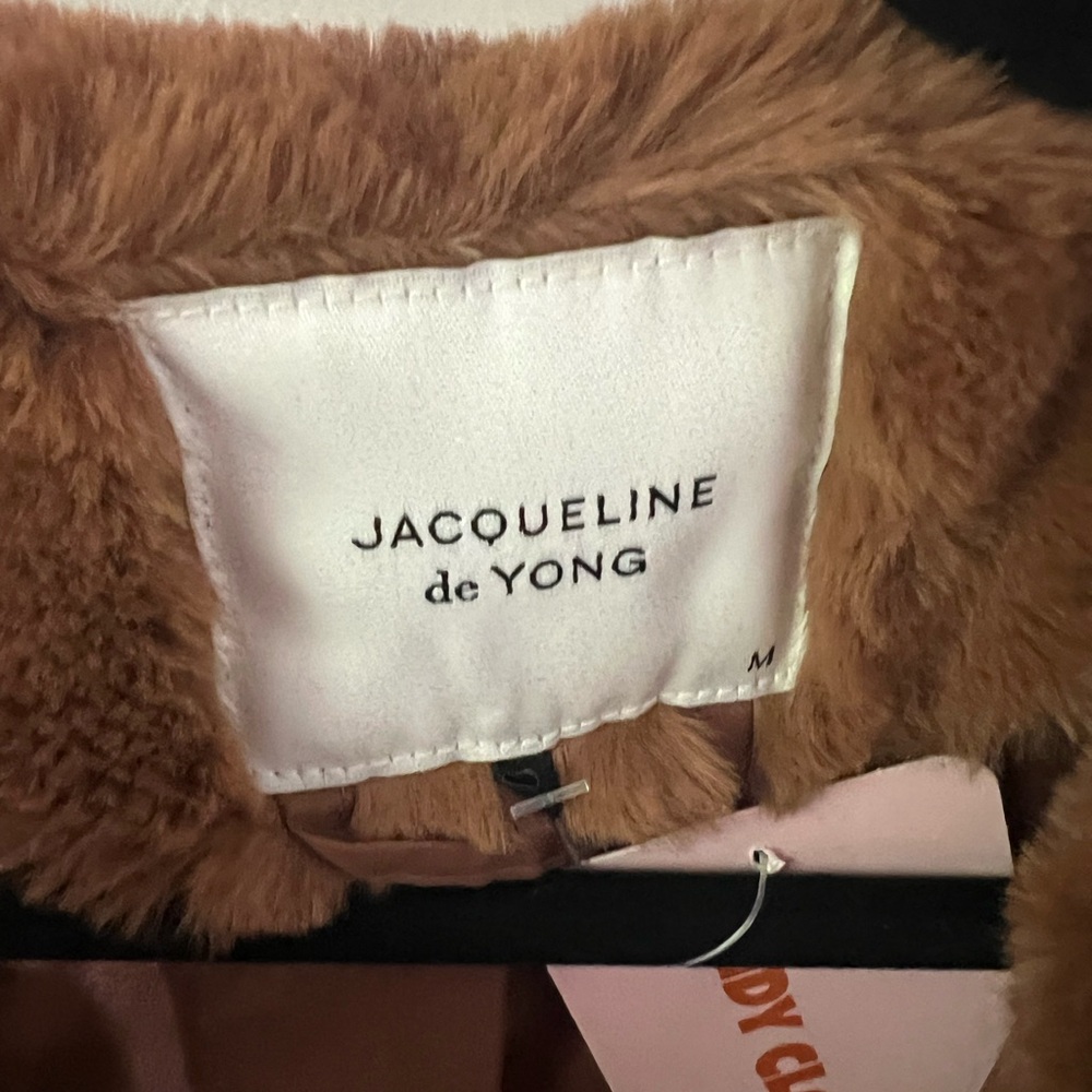 Faux Fur Jacket Medium